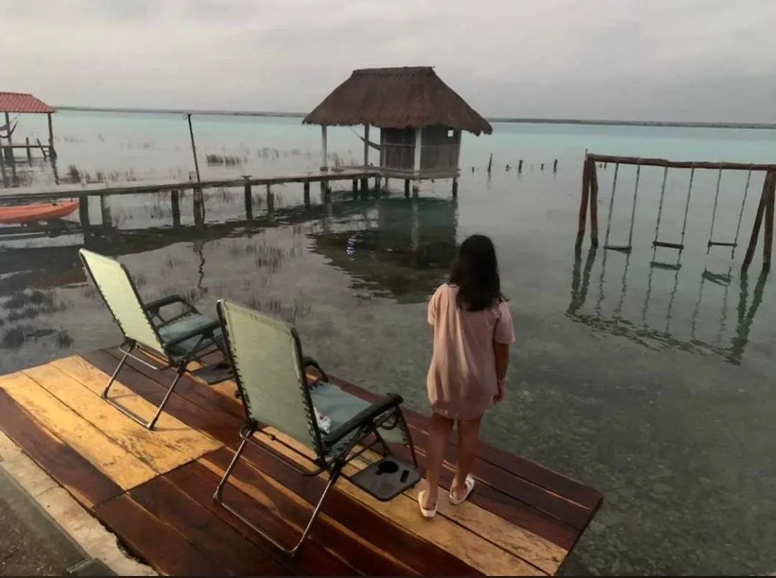 Depto Con 3 Habitaciones A Orilla De La Laguna De Bacalar