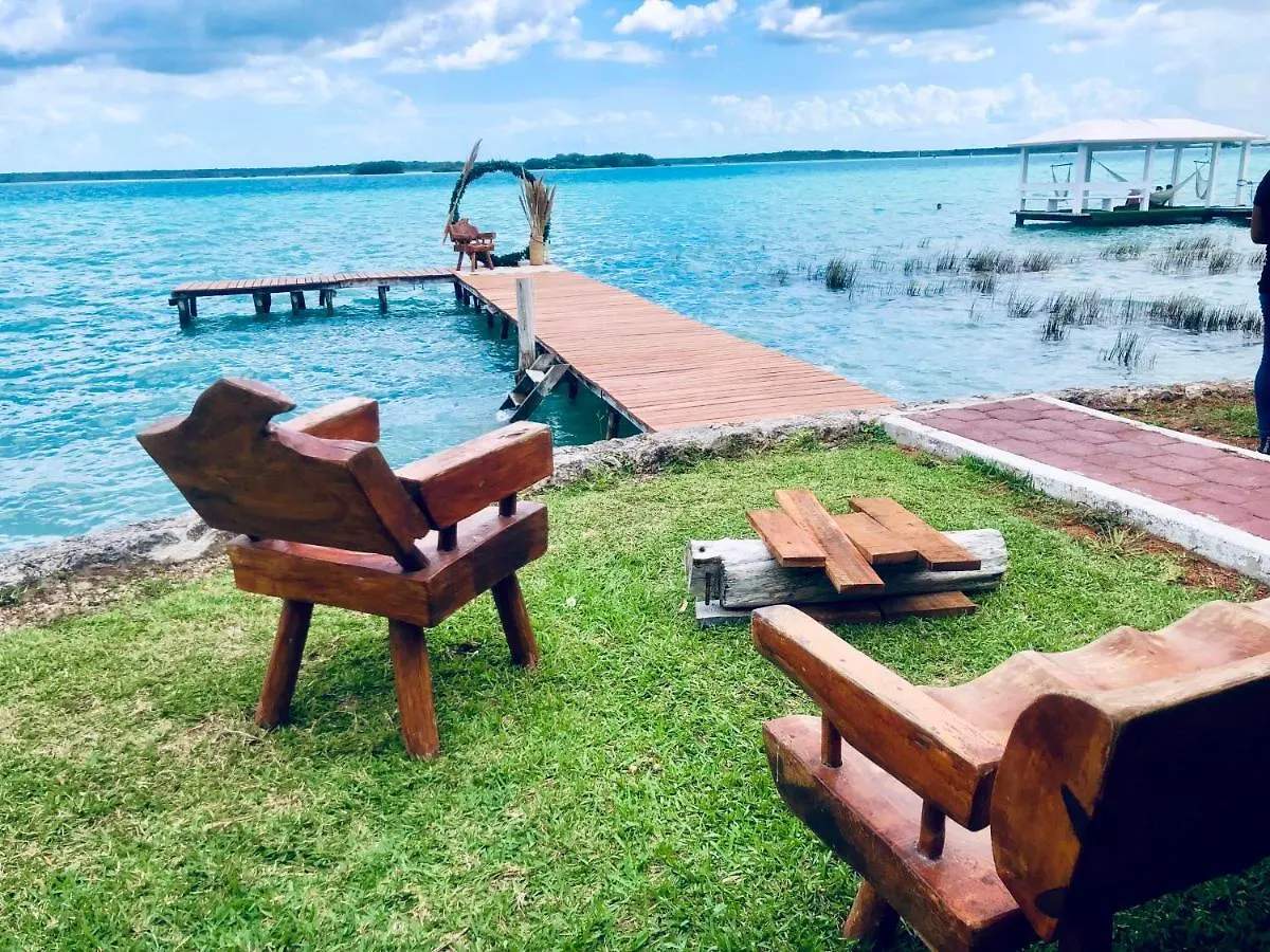 Depto Con 3 Habitaciones A Orilla De La Laguna De Bacalar 0*,  Mexico